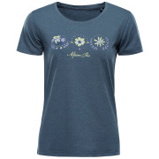 T-shirt fonctionnel femme Alpine Pro Sassa bleu foncé DK.METAL BLUE