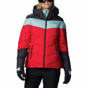 Veste d'hiver femme Columbia Abbott Peak™ Insulated Jacket rouge Red Lily, Shark, Aqua Haze