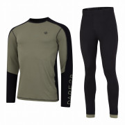 Ensemble fonctionnel homme Dare 2b Exchange IIII Baselayer Set vert / noir OlvneGrn/Blk