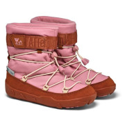 Bottes d'hiver enfant Affenzahn Winter Boot Vegan Snowy Deer rose Deer