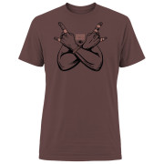 T-shirt homme Nograd Not Novice Special brun Maroon