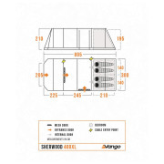 Tente familiale Vango Sherwood 400XL Package