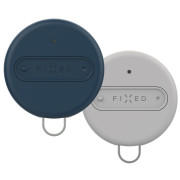 Localisateur FIXED Sense Smart Tracker - Duo Pack gris / bleu