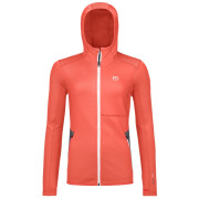 Sweat-shirt femme Ortovox Fleece Hoody W rose coral