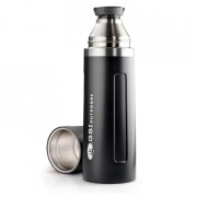 Thermos GSI Outdoors Glacier Stainless Vacuum Bottle 1l noir black