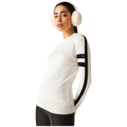 Sweat-shirt femme Dare 2b Diamant Midlayer blanc / noir Egret/Black