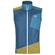 Gilet homme Ortovox Windbreaker Vest M bleue Petrol Blue