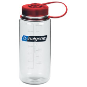 Bouteille Nalgene Wide Mouth 0,5l Transparente Clear/Red