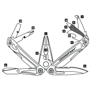 Outil multifonction Leatherman Wingman étui