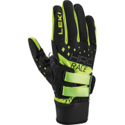 Gants de course Leki HRC Race Shark noir/vert black-neon yellow