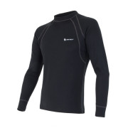 T-shirt homme Sensor Double Face dl. rukáv vert Black