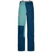 Patalon femme Ortovox 3L Ortler Pants W bleue petrol blue