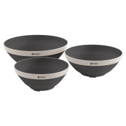 Jeu de bols Outwell Collaps Bowl Set bleu foncé NavyNight