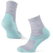 Chaussettes Zulu Merino Women turquoise / gris