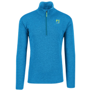 Sweat-shirt homme Karpos Pizzocco Half Zip bleu clair Diva Blue/Midnight