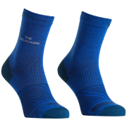 Chaussetttes en laine mérinos pour homme Ortovox Alpine Light Comp Mid Socks M bleu clair Blue Note