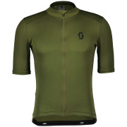 Maillot vélo homme Scott M's Endurance 10 s/sl vert foncé fir green/black