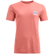T-shirt fonctionnel femme Ortovox 140 Cool Mtn Gradient Ts rose Blossom