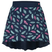Jupe fille Loap Batlee bleue BlackIris/Pink