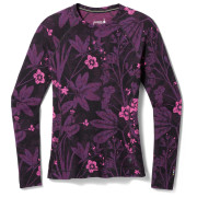 T-shirt fonctionnel femme Smartwool W Classic Thermal Merino BL Crew Boxed 2023 violet Purple Iris Floral