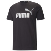 T-shirt homme Puma ESS+ 2 Col Logo Tee vert Black