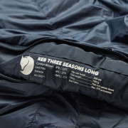 Sac de couchage en duvet Fjällräven Keb Three Seasons Long