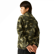 Sweat enfant Regatta Junior Frankie Warm Fleece Bark Green Camo