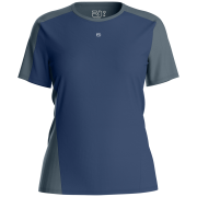 T-shirt fonctionnel femme Ortovox 120 Cool Tec Fast Upward Ts W bleu / gris Blue Nunatak