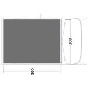 Tapis de sol Outwell Footprint Flagstaff / Nashville / Monterey 5 Air