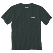 T-shirt homme Vans MN Left Chest Logo Tee green Scarab