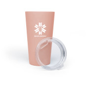 Mug isotherme Snow Monkey Enjoyer 473 ml rose clair rose