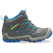 Chaussures enfant Merrell Chameleon 7 Mid Wp gris grey/blue