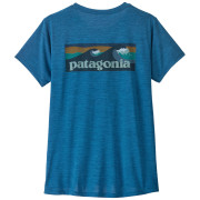 T-shirt femme Patagonia Women's Capilene Cool Daily Shirt - Boardshort Logo