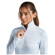 T-shirt fonctionnel femme Icebreaker Women M 260 Tech Vertex LS HZ Chillwave