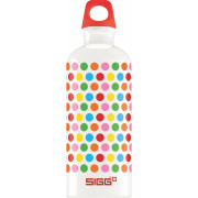 Bouteille Sigg Design 0,6 l banc / rouge