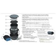 Set de vaisselle Soto Navigator Cook Set