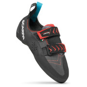 Chaussons d'escalade Scarpa Vapor V LV gris / rouge Smoke-Coral