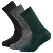 Chaussettes Devold Daily Medium Sock 3PK green WOODS MIX