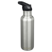 Bouteille en acier inoxydable Klean Kanteen Classic 27oz (w/Flip Seal Sport) argenté Brushed Stainless