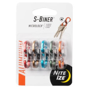 Mousqueton auxiliaire Nite Ize S-Biner Microlock hliník