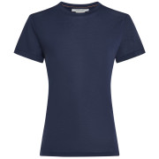 T-shirt fonctionnel femme Icebreaker W Mer Core SS Tee bleu foncé Midnight Navy