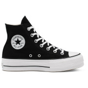 Chaussures femme Converse Chuck Taylor All Star Lift Mid noir BLACK