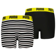 Boxer pour garçon Puma Everyday Striped Boxers 2P