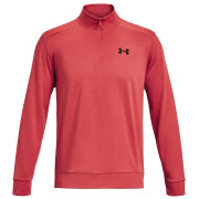 Sweat-shirt homme Under Armour Armour Fleece 1/4 Zip rose Chakra / / Black