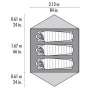 Tente MSR Carbon Reflex 3