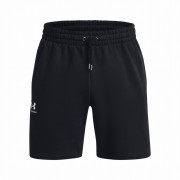 Shorts homme Under Armour Icon Fleece Short noir Black/White