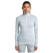 T-shirt fonctionnel femme Icebreaker Women M 260 Tech Vertex LS HZ Chillwave