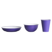 Set de vaisselle Omada Sanaliving Set 3pcs violet Violacon