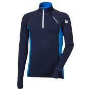 Sweatshirt fonctionnel homme Progress TOREZ ZIP bleu foncé tm.modrá/modrá