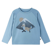 T-shirt enfant Reima Kouluun bleu Cloudy Blue